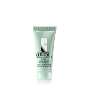 Clinique front packaging showing tube and product name with clear benefit
