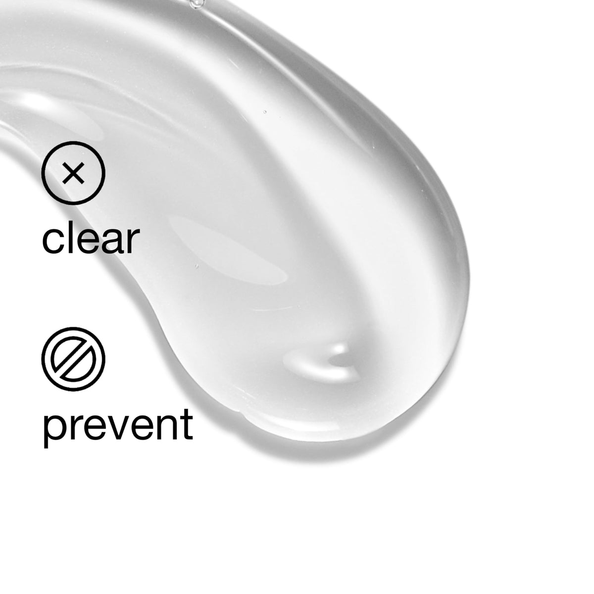 Clinique 1 fl oz bottle next to a coin showing travel-friendly size