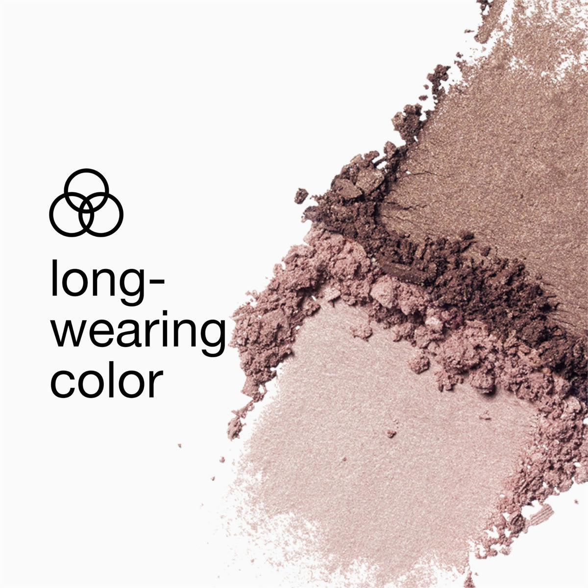 Clinique swatches showing Starlight Starbright shades and buildable intensity