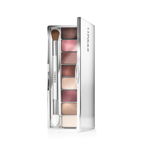 Clinique front compact view showing palette and sleek packaging benefit travel convenience