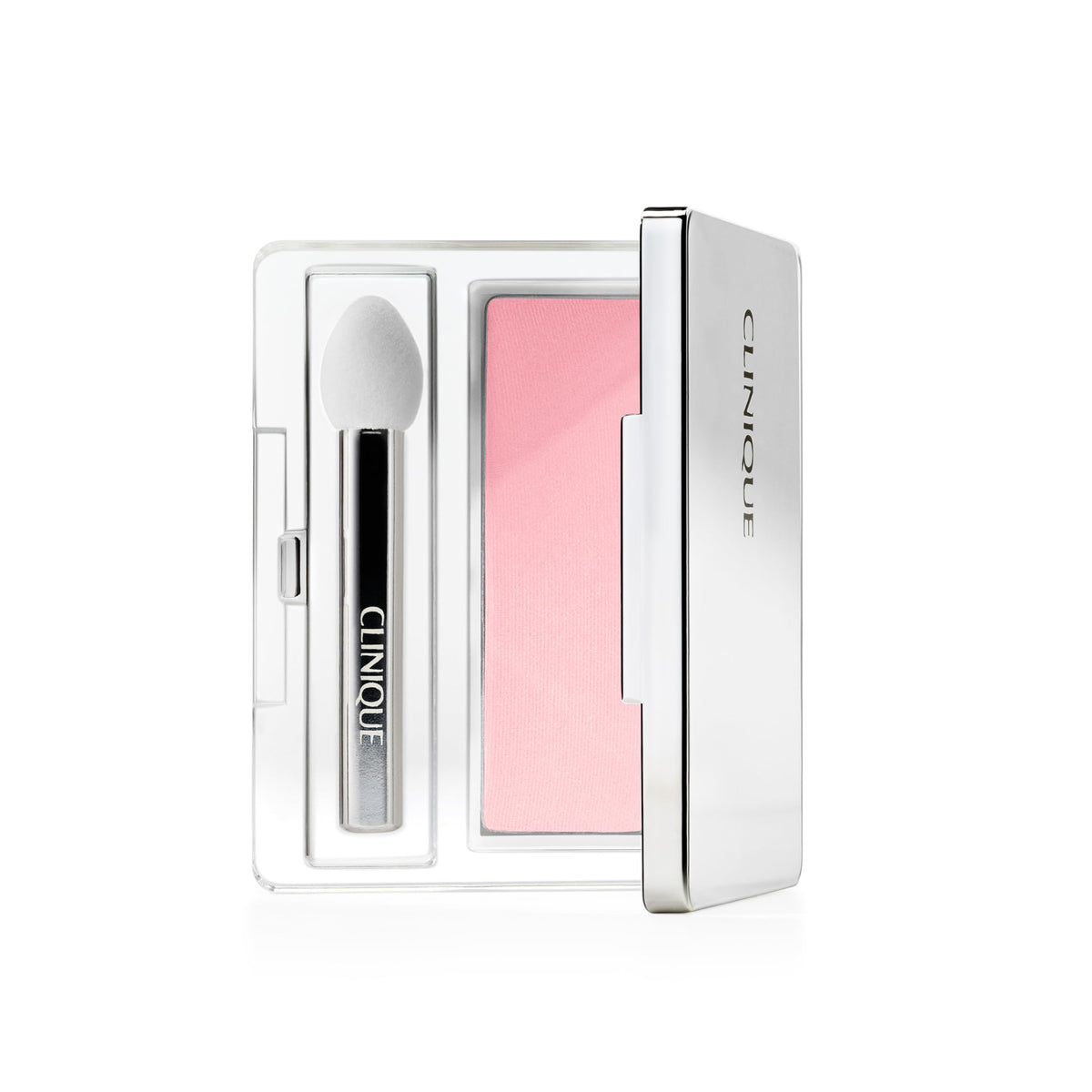 Clinique front compact showing shade and portable mirror for quick touch-ups