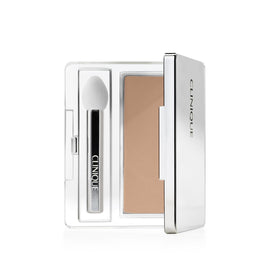 Clinique compact front showing Sunset Glow shade and brand clarity for easy selection