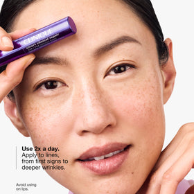Clinique cap and label detail highlighting ingredient clarity and easy access
