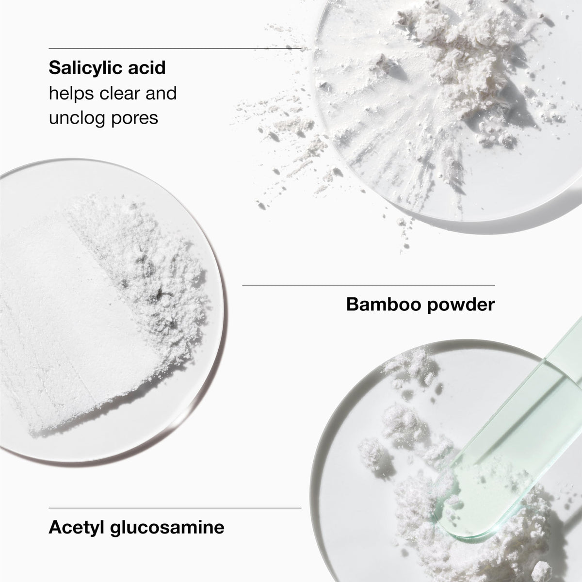 Clinique product applied to nose in use to loosen blackhead debris