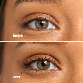 Clinique close-up of mini brush highlighting precise lower-lash control