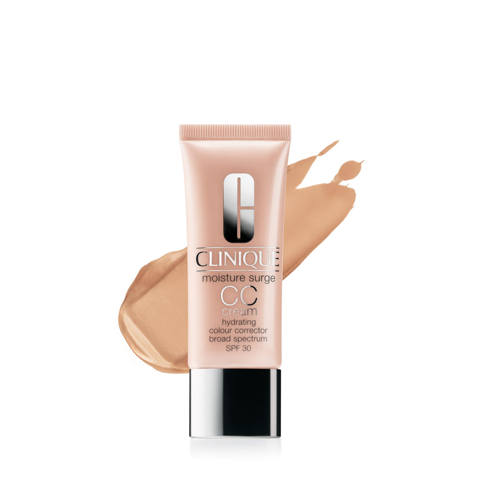 Clinique Moisture Surge CC Cream front packaging showing product and shade
