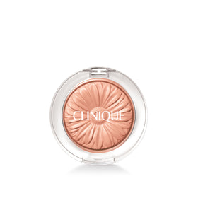 Clinique front compact showing Nude Pop shade and brand in clear view for quick selection