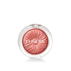 Clinique Cheek Pop front compact showing shade and packaging benefit: easy access