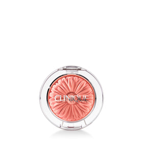 Clinique Cheek Pop front compact showing Melon Pop shade and compact design for easy use