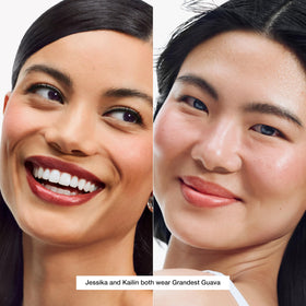 Clinique Chubby cream texture swipe showing smooth blendability and buildable color
