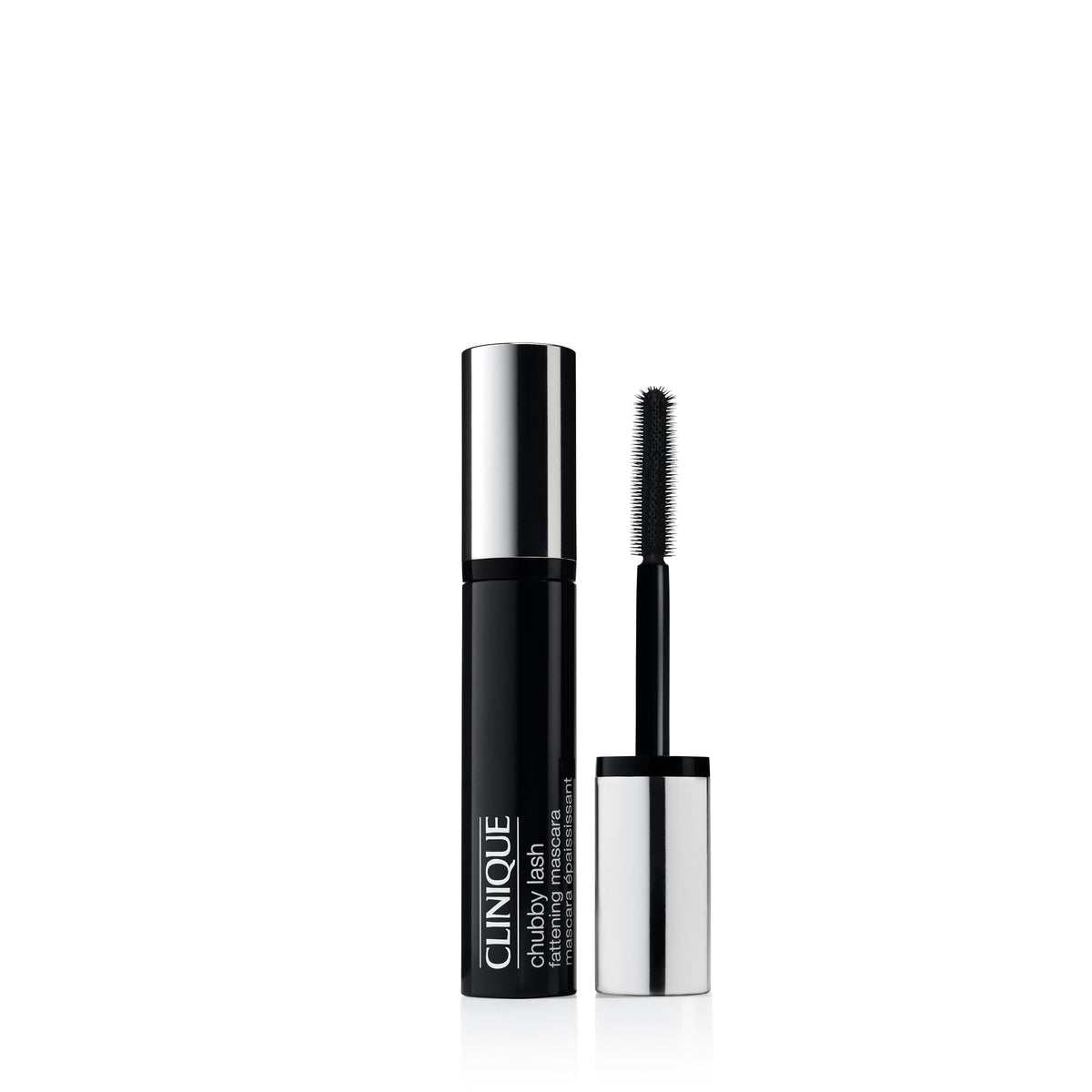 Clinique Chubby Lash front packaging showing product and shade, enhances application clarity