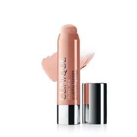 Clinique Chubby Stick front packaging showing the product and shade, enhances quick application