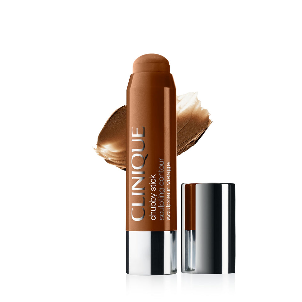 Clinique Chubby Stick front packaging showing product and label, easy travel benefit