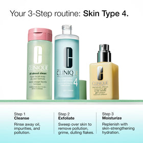 Clinique ingredient label close-up showing active salicylic acid and transparency benefit