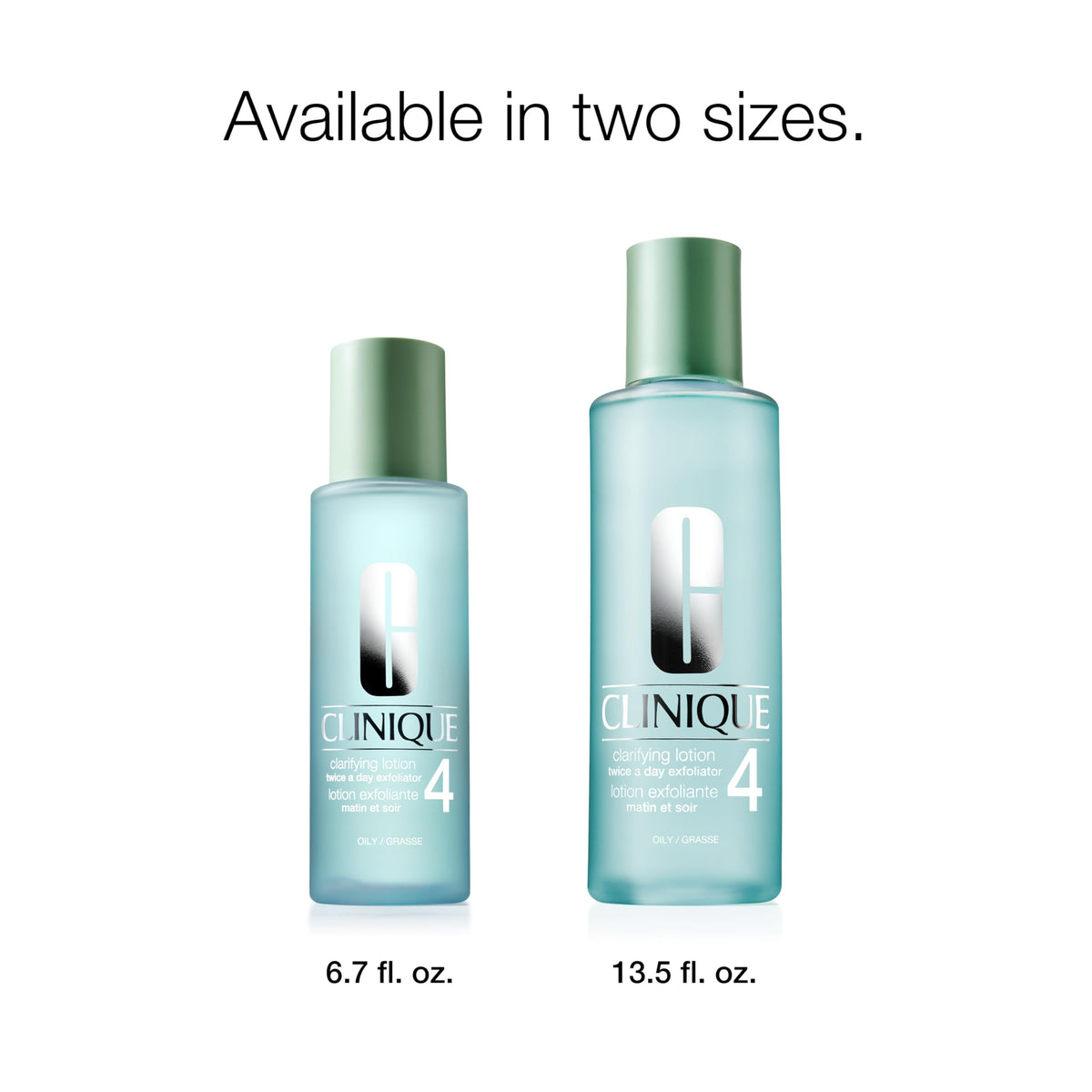 Clinique bottle on bathroom sink with cleanser showing seamless routine benefit