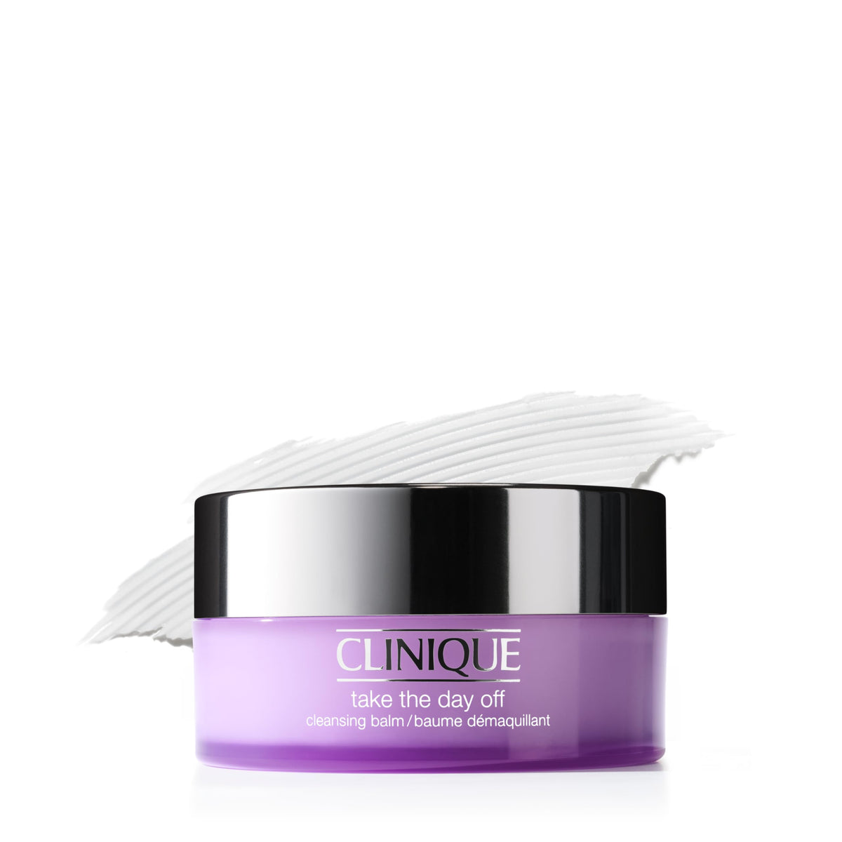 Clinique jar front view showing brand and clear product identity and trust