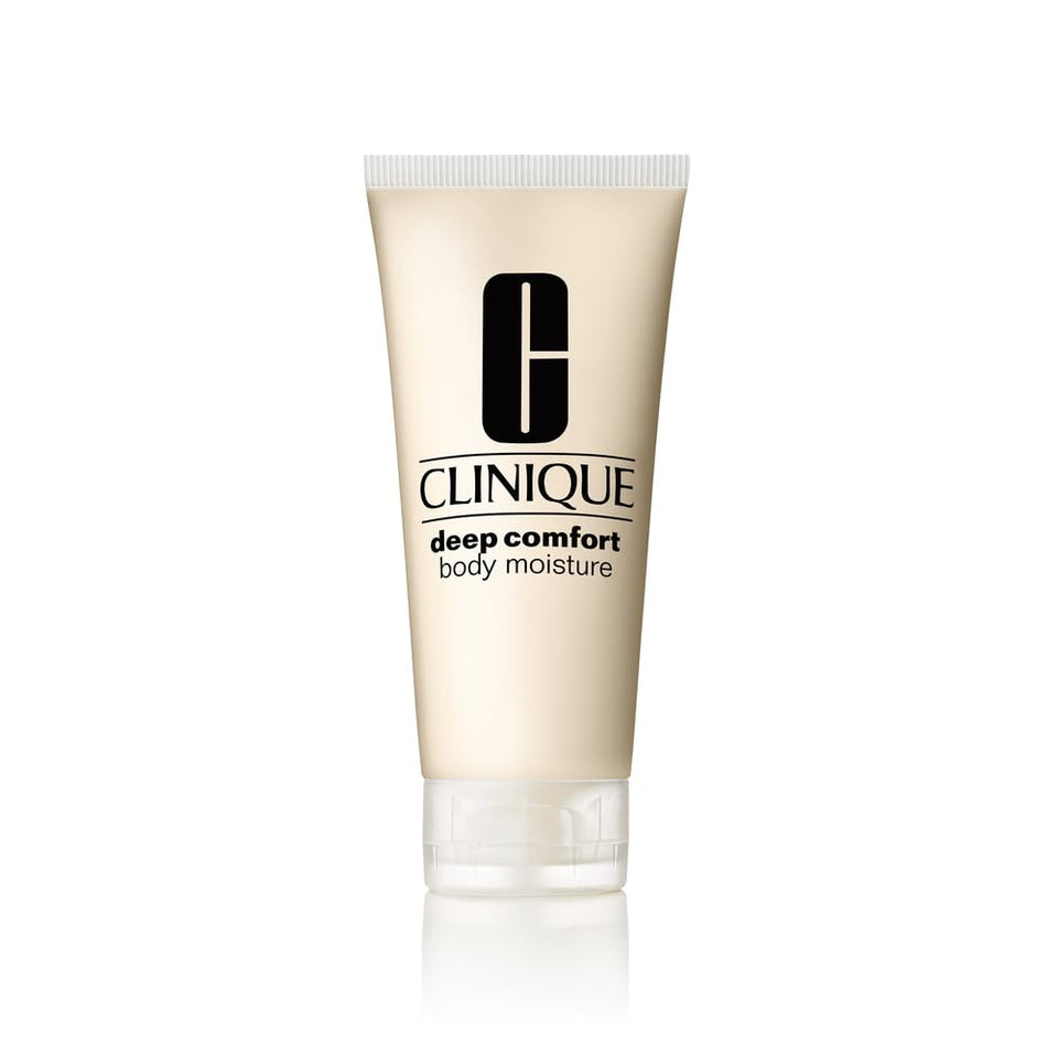 Clinique Deep Comfort front jar showing label and 6.7 fl oz size for reliable hydration