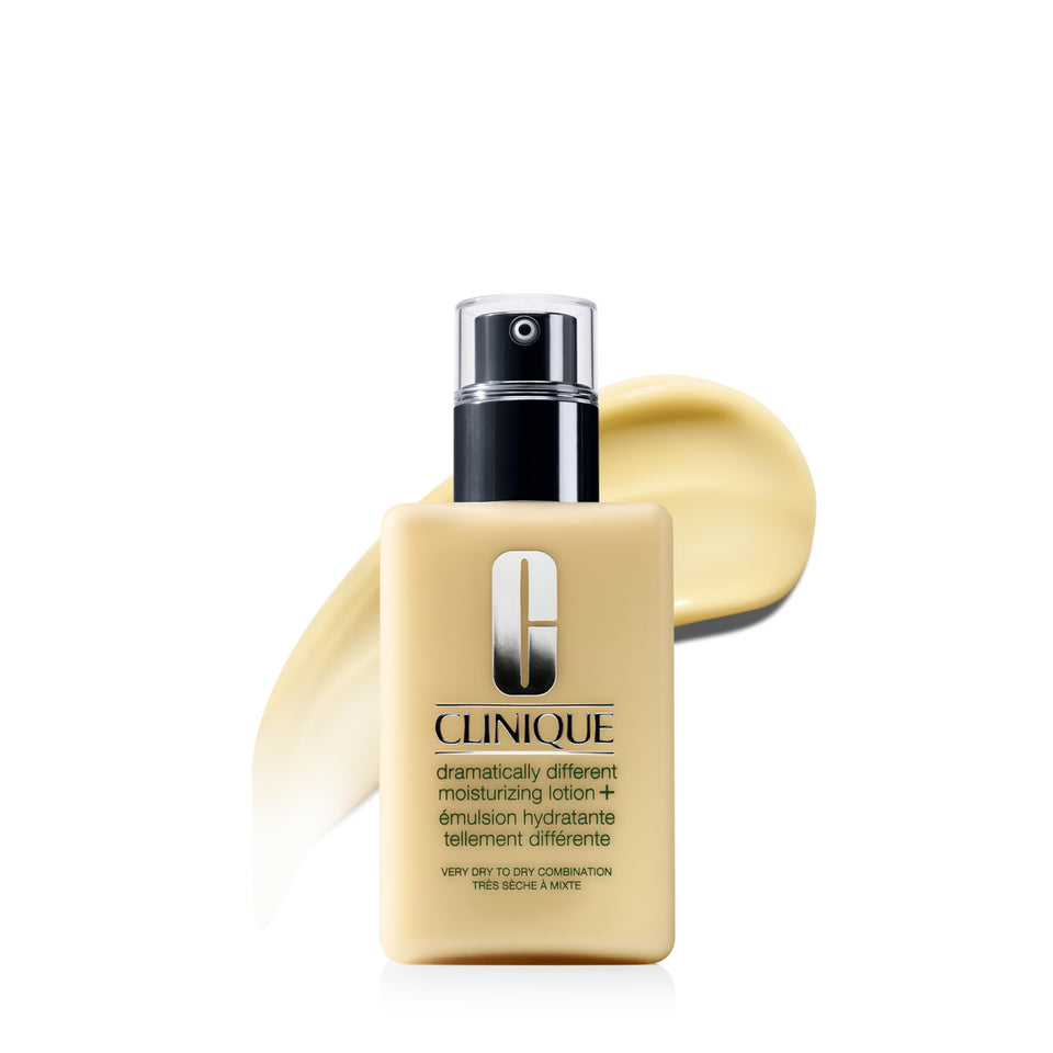 Clinique front packaging showing bottle and brand for trusted daily hydration