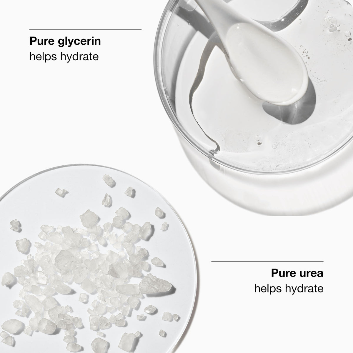 Clinique lotion texture close-up highlighting smooth, fast-absorbing finish
