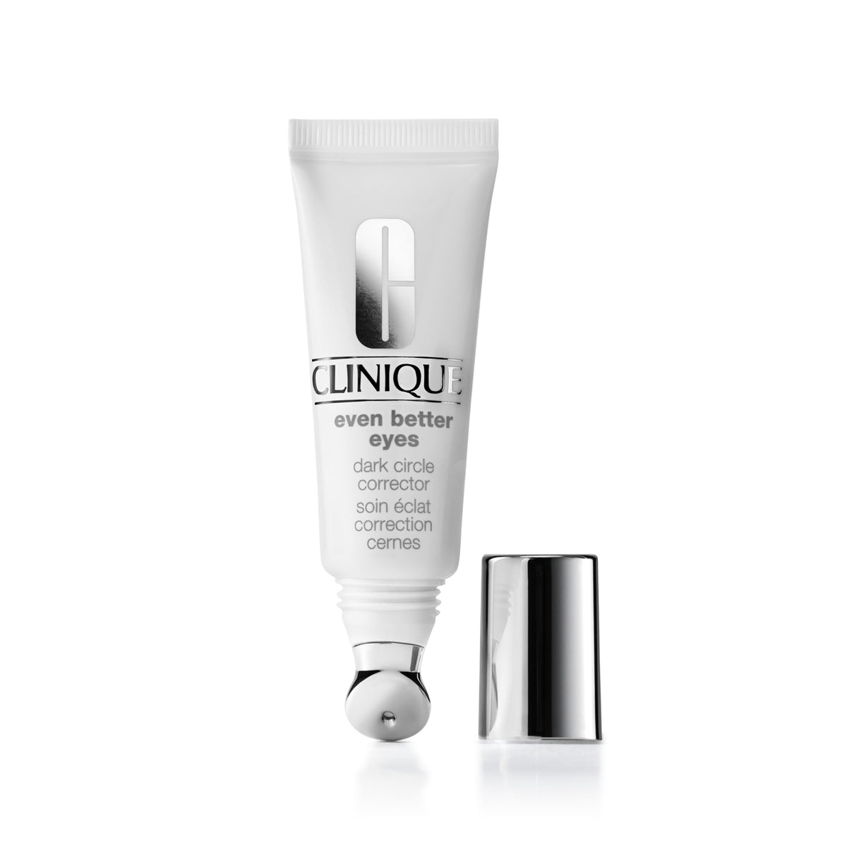 Clinique front packaging shows compact tube and branding for quick identification and benefit