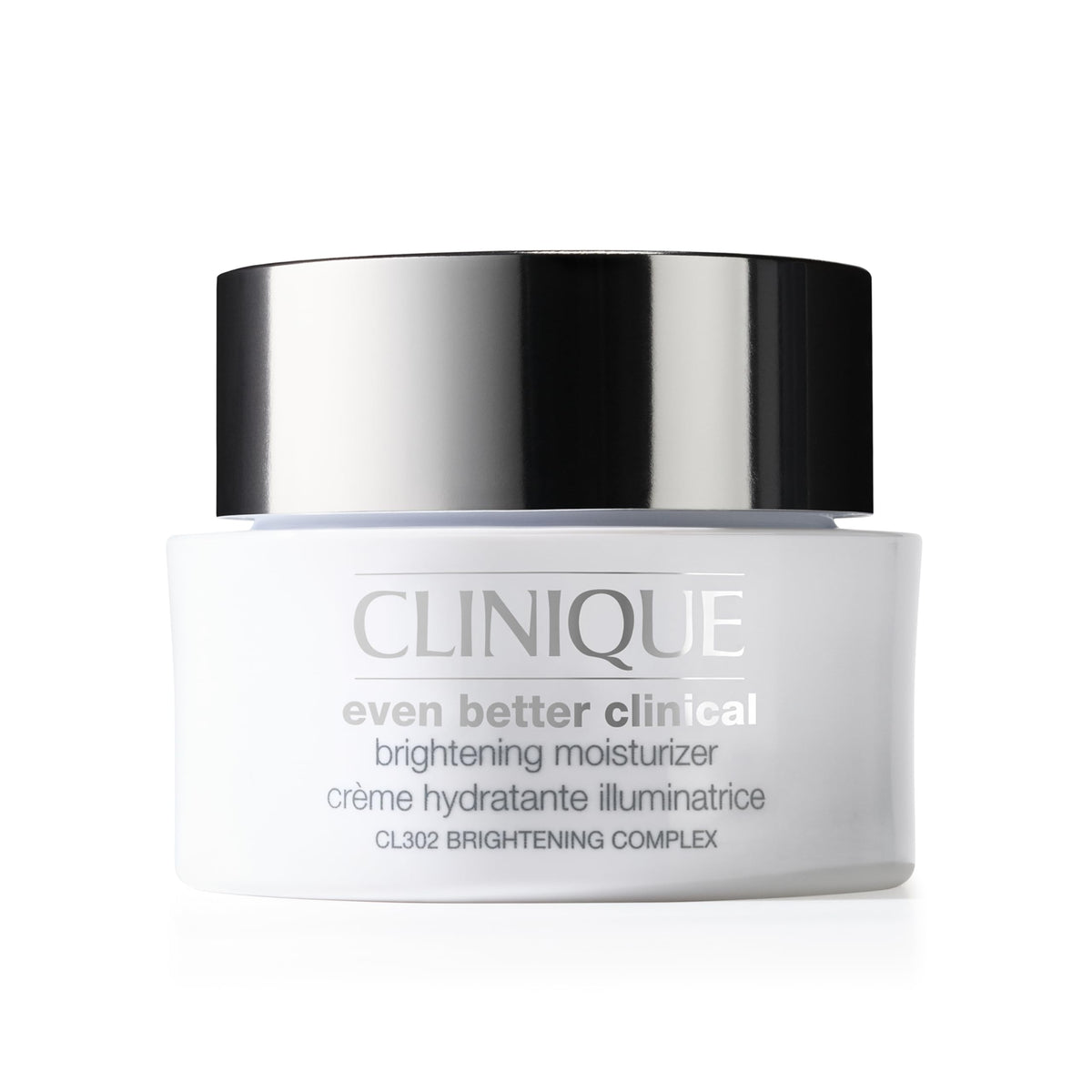 Clinique front packaging showing product and brand for clear product ID and trust
