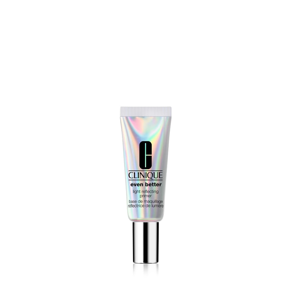 Clinique front packaging showing primer tube and brand for instant glow