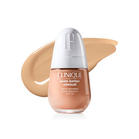 Clinique front packaging showing bottle and label for easy identification and shelf appeal