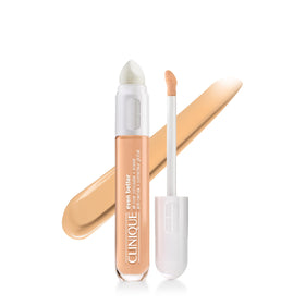 Clinique front packaging showing bottle and label, clear product benefits