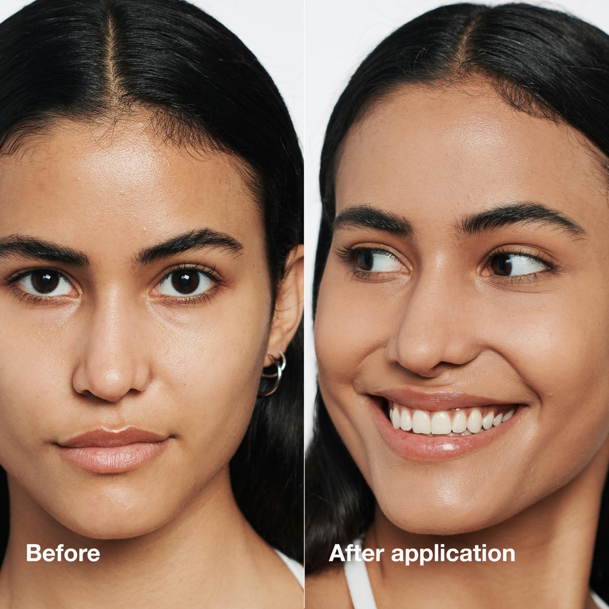 Clinique pump dispensing foundation, precise control and hygienic application benefit