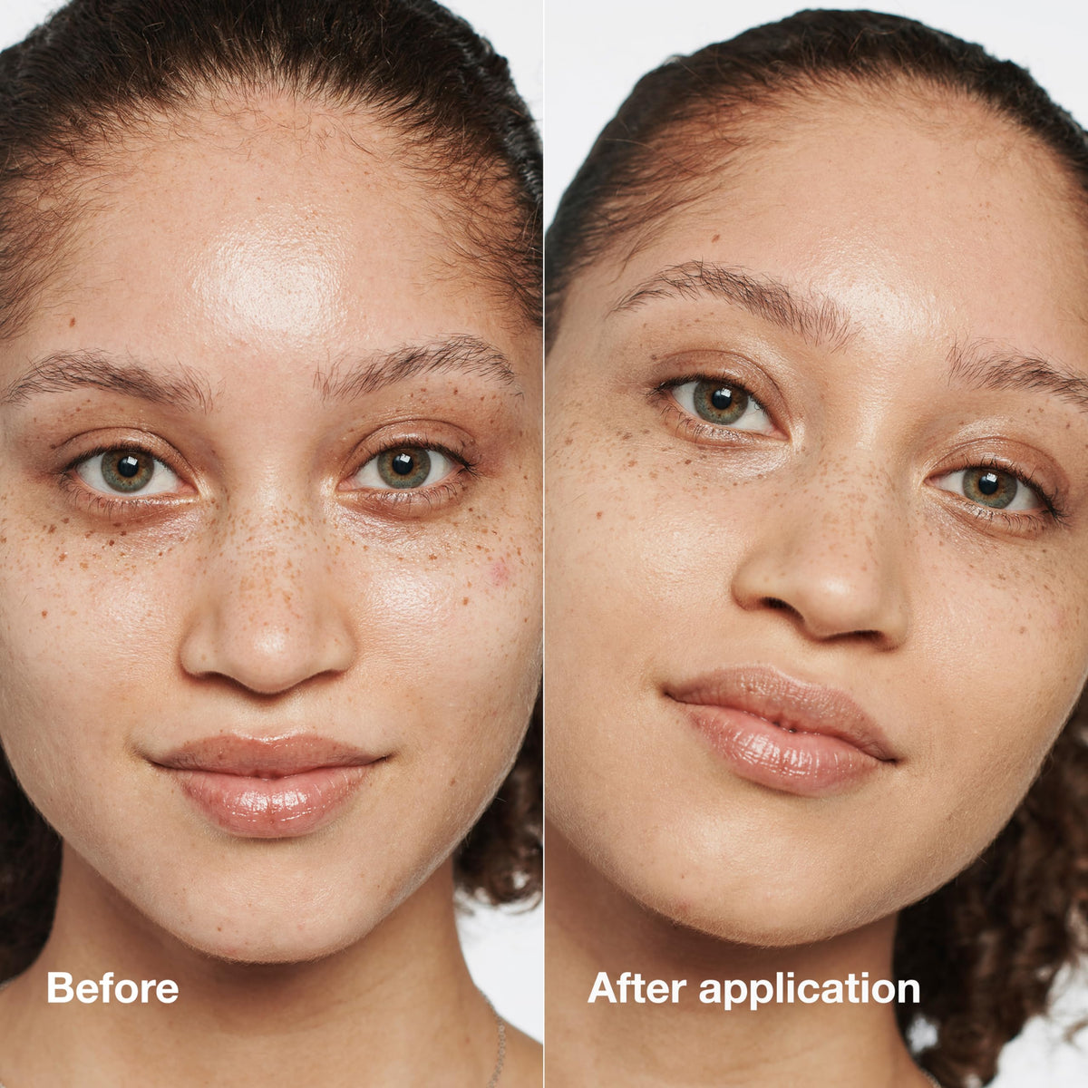 Clinique texture drop demonstrating creamy blendable formula