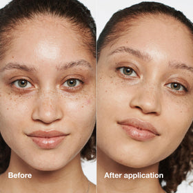 Clinique texture drop demonstrating creamy blendable formula