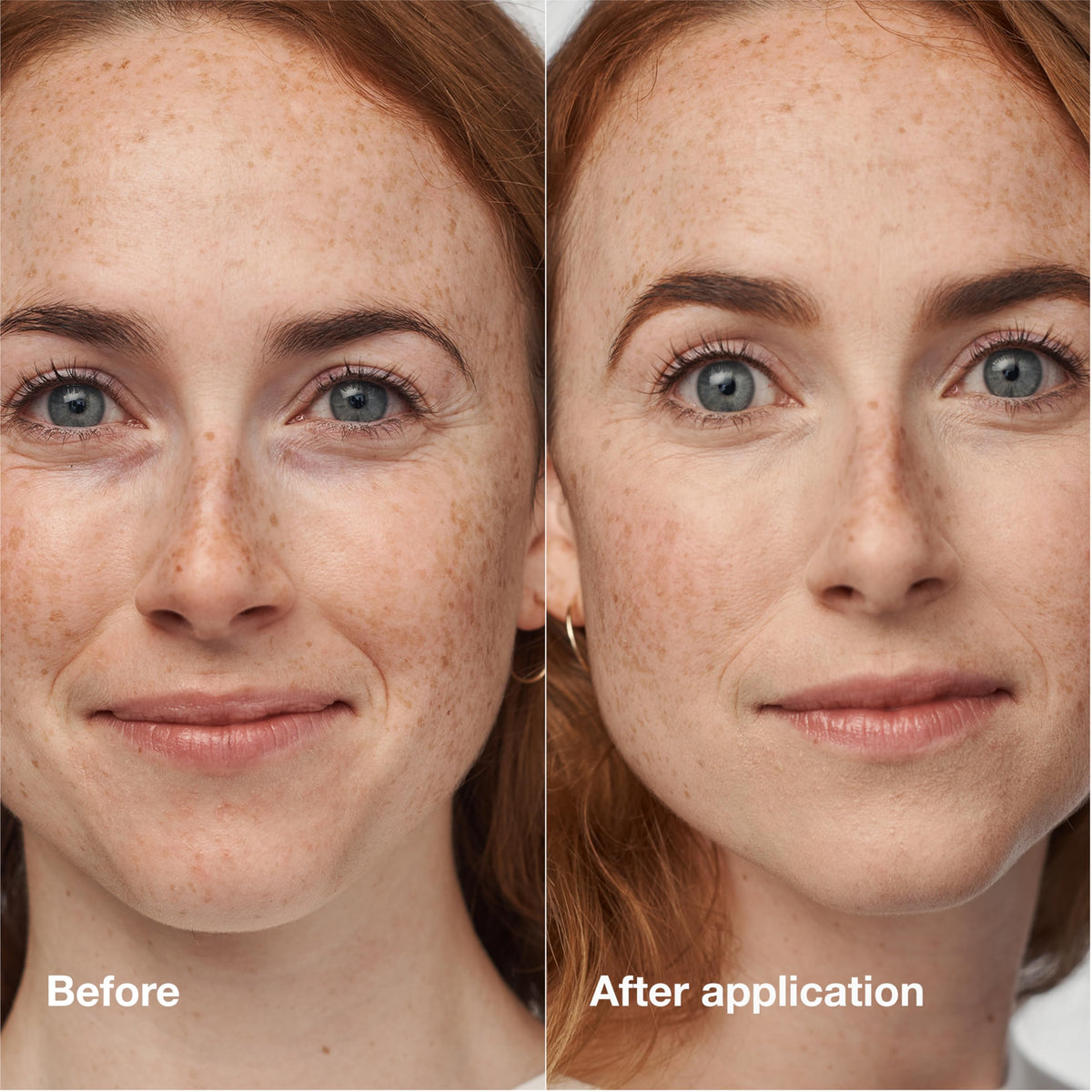 Clinique foundation texture swirl showcasing smooth full-coverage, easily blendable finish