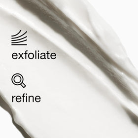 Clinique exfoliator applied in morning routine improving makeup base