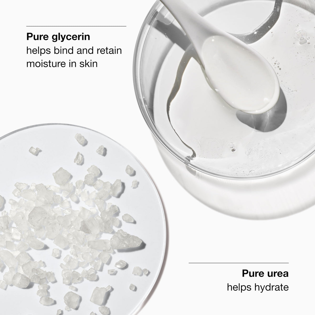 Dispensed Clinique lotion on fingertip demonstrating easy application and non-greasy finish