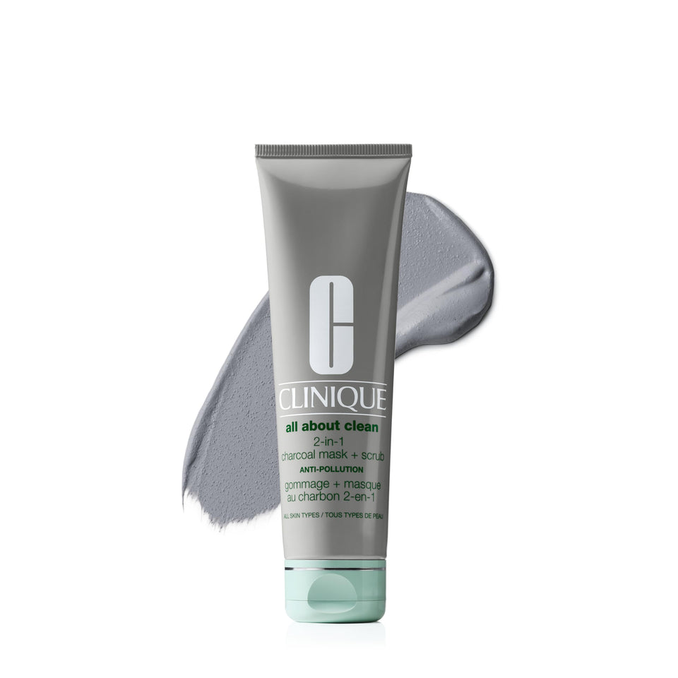 Clinique jar front view showing packaging and clear product branding benefit of recognizable product