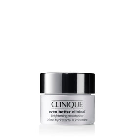 Clinique front packaging showing product name and brightening benefit