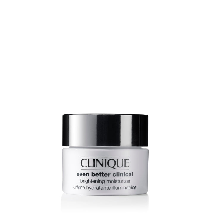 Clinique front packaging showing product name and brightening benefit