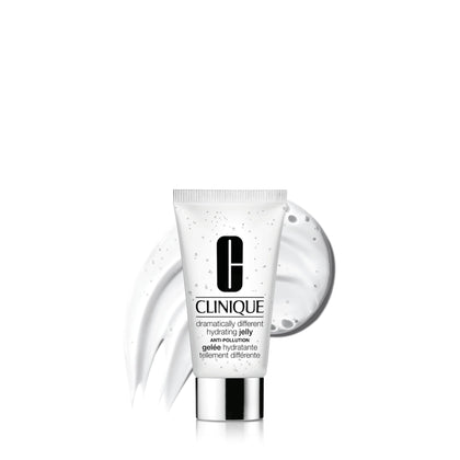 Clinique front packaging showing hydrating jelly for fast absorption benefit