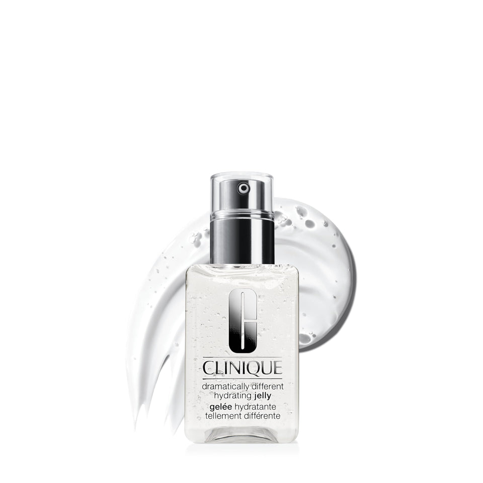 Clinique front packaging jar showing clean design and product clarity benefit