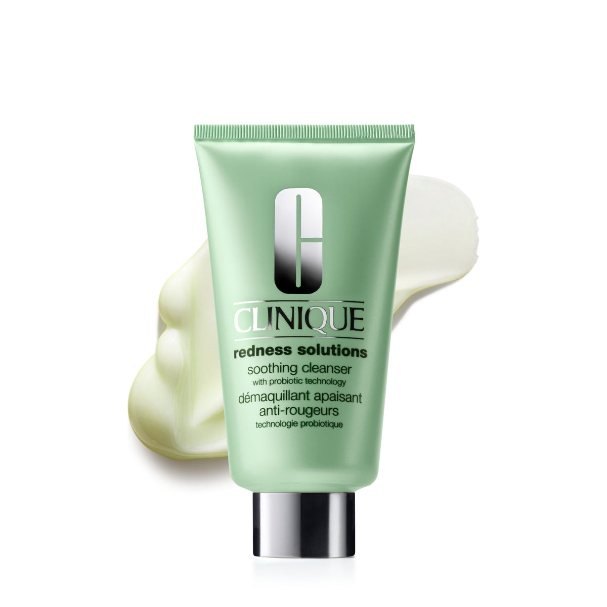 Clinique front packaging showing cleanser and clear label benefit