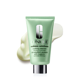 Clinique front packaging showing cleanser and clear label benefit