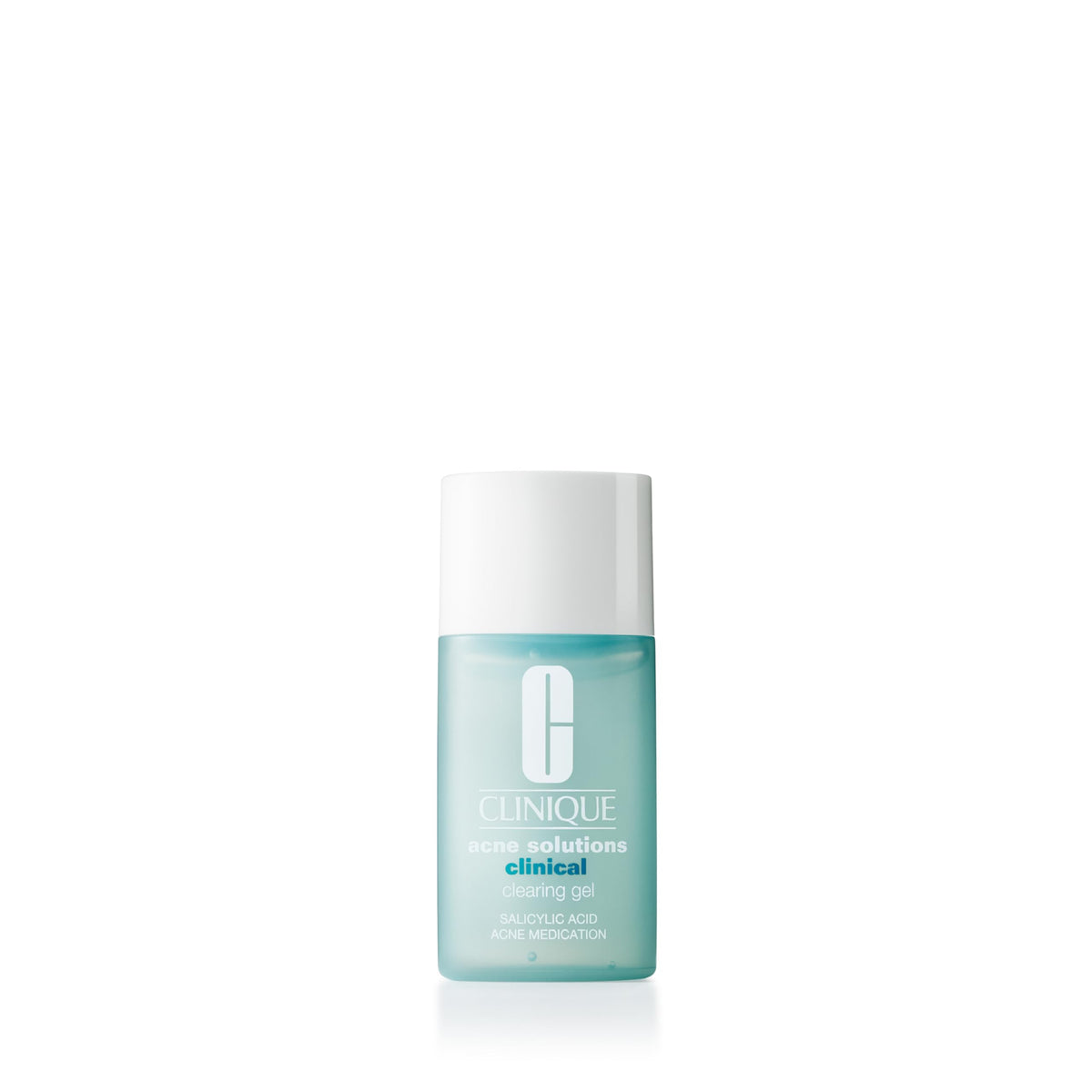 Clinique front packaging showing travel-size tube and clear labeling benefit