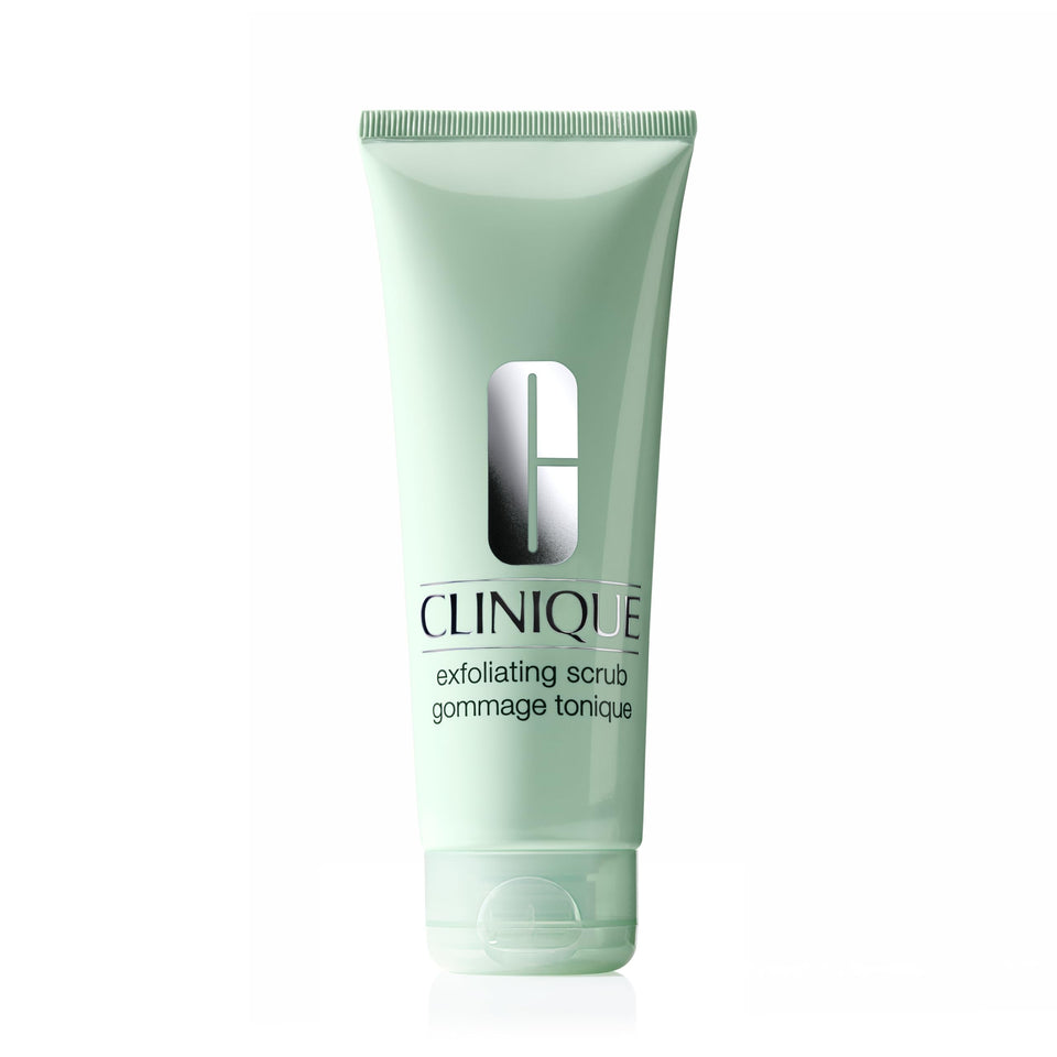 Clinique front tube showing label and clean packaging benefit