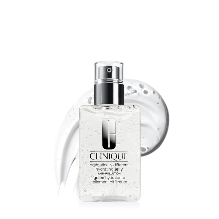 Clinique jar front view showing branding and hydrate benefit