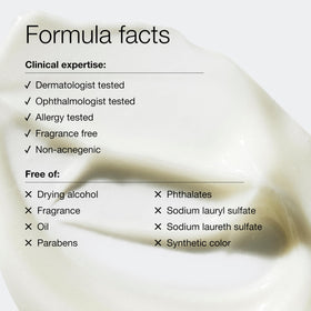 Clinique label ingredients list visible to help informed purchase decisions