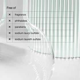 Clinique bottle on bathroom shelf in lifestyle setting signaling daily routine
