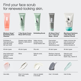 Clinique jar on bathroom vanity staged to show real-life routine use and lifestyle appeal