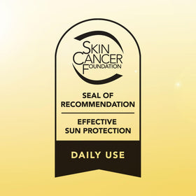 Clinique applied outdoors demonstrating sun protection on-the-go benefit