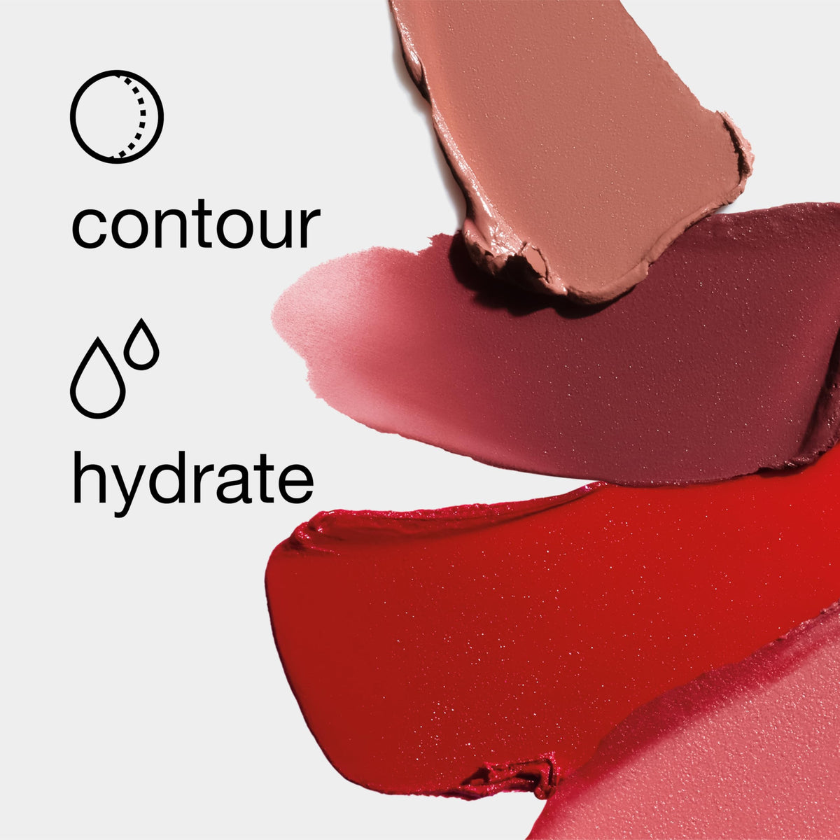 Clinique lipstick held in hand to show size and travel-friendly scale