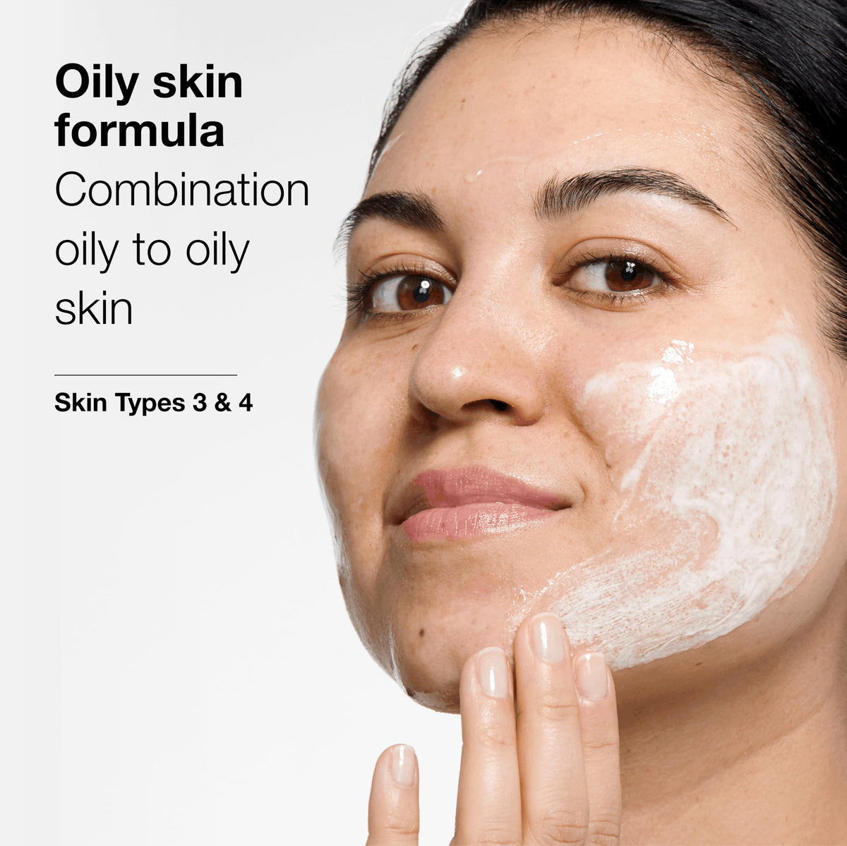 Clinique label detail highlighting formula options and fragrance-free benefit